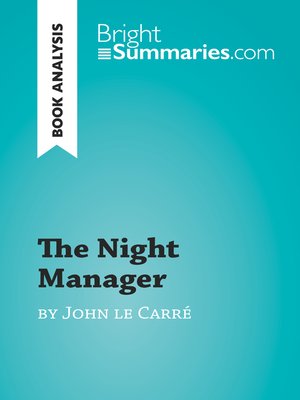 cover image of The Night Manager by John le Carré (Book Analysis)